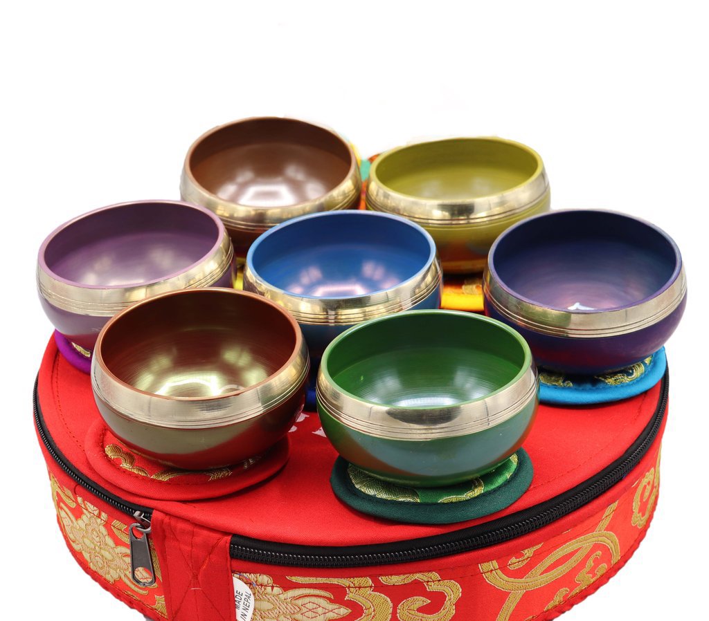 Singing bowl selling set of 7