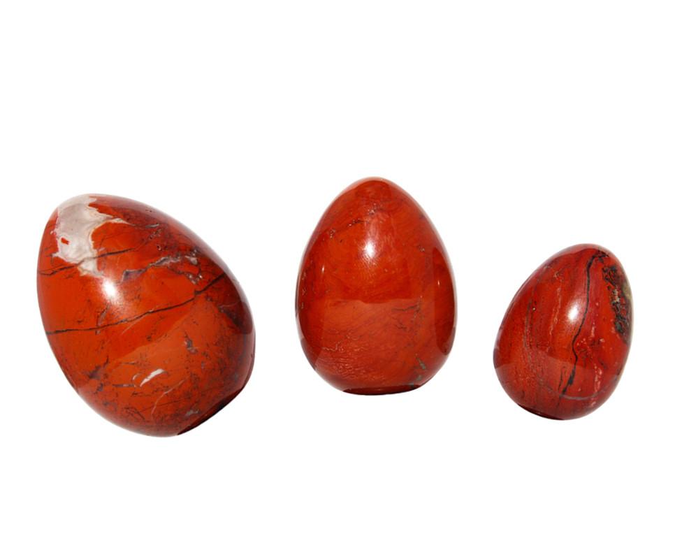 Red Jasper Yoni Eggs