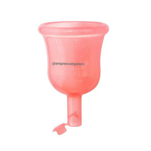 Menstrual Cups Drain Valve with Lid