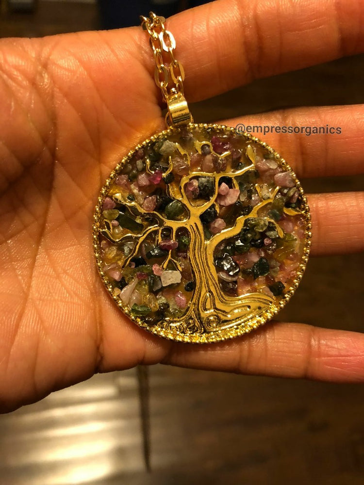 Heart Shape Tree of Life Necklace & Pendant