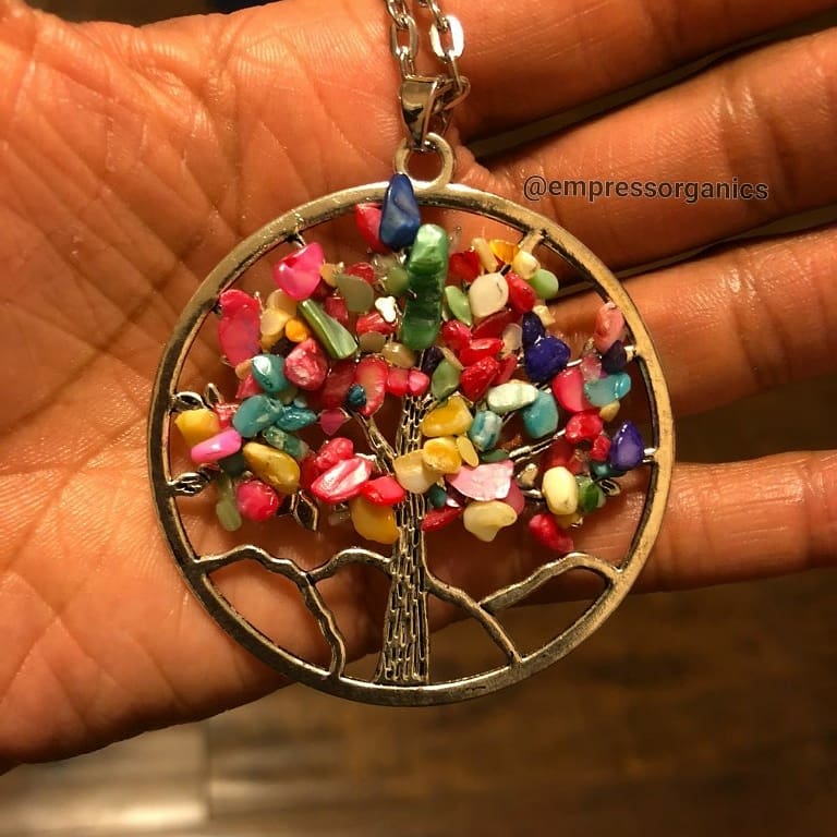 Round Tree of Life Necklace & Pendant